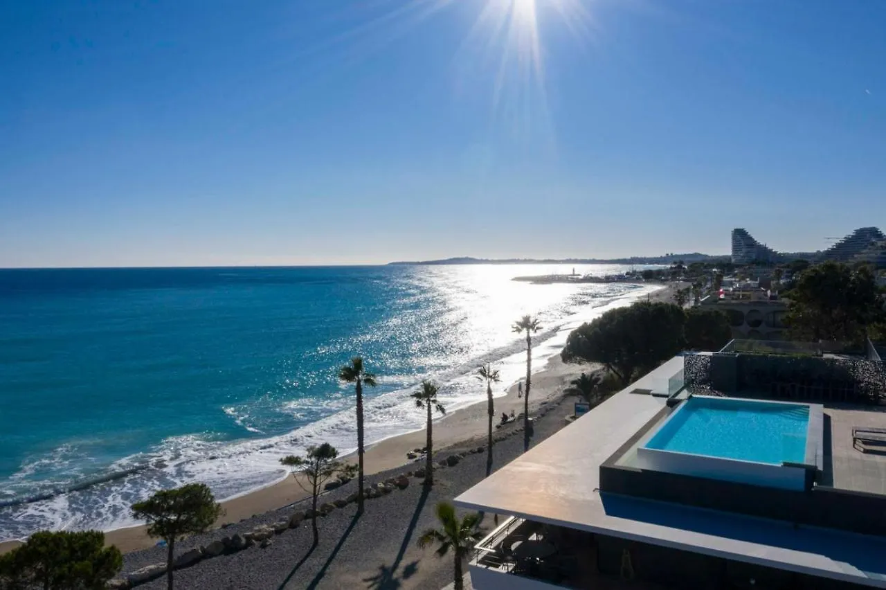 Residence Pearl Beach - Seaside Rooftop Pool Villeneuve-Loubet Apartment